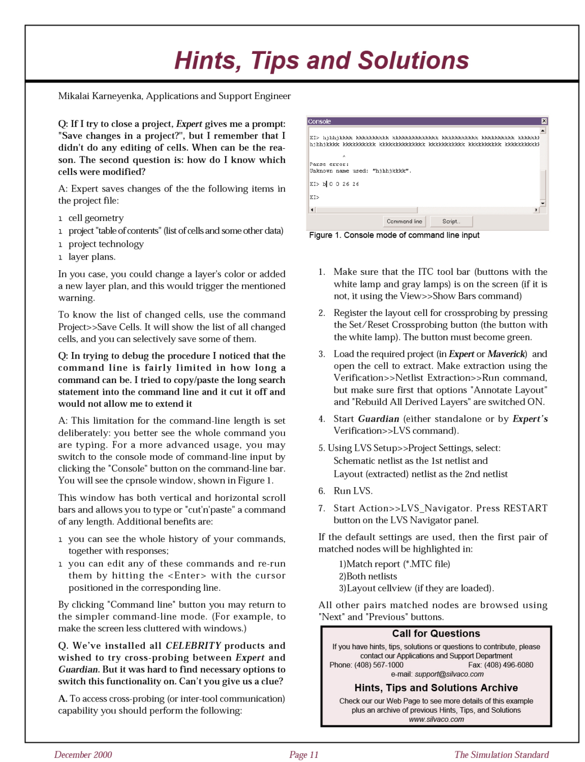 Hints, Tips and Solutions for Expert Layout Editor - Silvaco